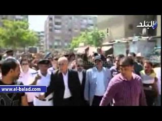 مدير أمن بورسعيد يقود حملة لإزالة أكبر بؤرة إشغالات عشوائية