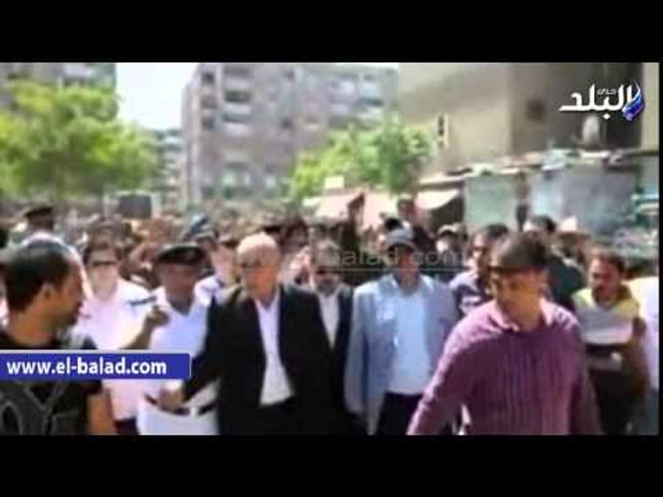 مدير أمن بورسعيد يقود حملة لإزالة أكبر بؤرة إشغالات عشوائية