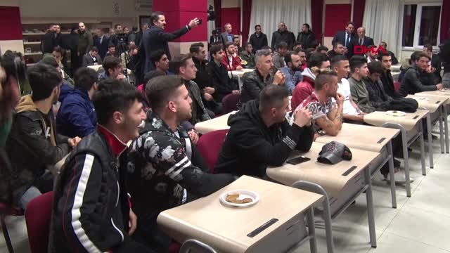 Mevlüt Uysal Gençlerle Buluştu