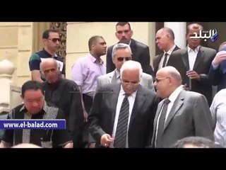 فتحى سرور  و"بكرى"و"السعيد " يشاركان فى جنازة محافظ القاهرة الأسبق