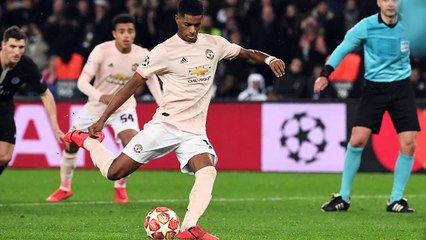 Man Utd stun PSG with last-gasp Rashford penalty