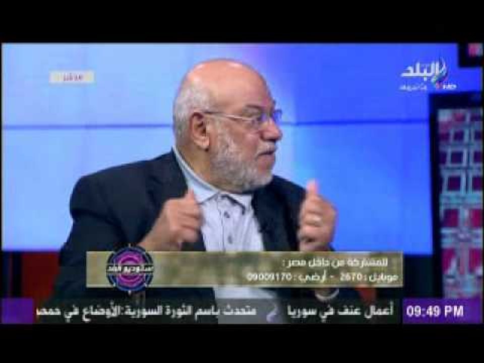 دكتور الهلباوى يوضح المعايير السبعة لاختيار الرئيس