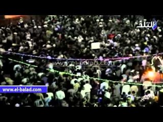 إقبال كثيف للمصلين على مسجد "الحسين" احتفالا بمولده