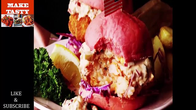 11 Burger Recipes for Breakfast - Delicious Burger Recipes - Burger Tacos