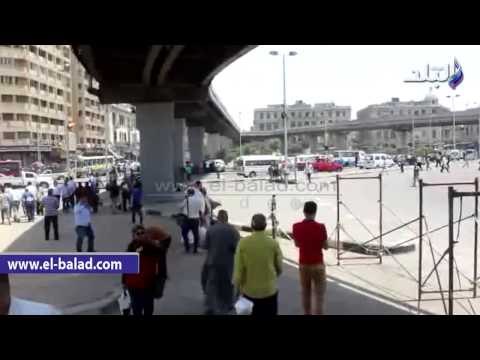 مدير أمن القاهرة يقود حملة لإزالة الباعة الجائلين بالعتبة