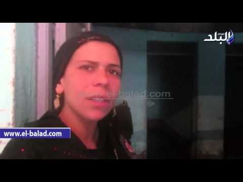 .أهالي قرية ببني سويف يتنقلون بين حجرات منازلهم بالسقالات بسبب ارتفاع المياه الجوفية