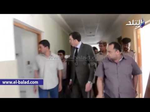 محافظ بني سويف يتفقد أعمال تطوير المستشفى العام