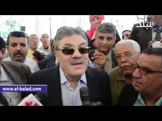 وصول "البدوى" مقر "الوفد" وسط الهتافات وزغاريد السيدات