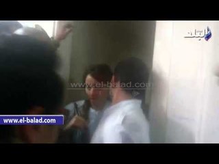 انتهاء جلسة نسب طفلي زينة لعز ومشادات بين دفاع الطرفين وتبادل اتهامات