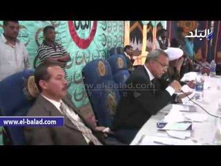 محافظ قنا ومدير الأمن يشهدان صلح بالقودة بين عائلتين بقفط