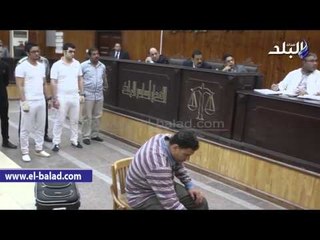 محكمة الجيزة تعرض فيديوهات معاينة حرق النيابة الإدارية..ومتهم:"والله العظيم ما عملت حاجة