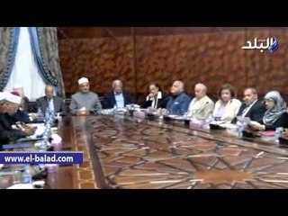 المسلماني وقلاش وأبو المجد يجتمعون بـ"الطيب" لوضع ضوابط تجديد الخطاب الدينى