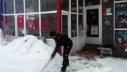 Bingöl'de Mart Ayında Yoğun Kar Yağışı