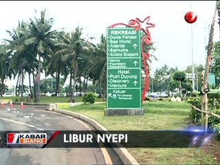 Libur Nyepi, Pengunjung Padati Ancol