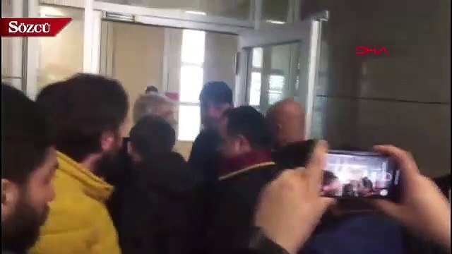 Sıla-Ahmet Kural davası duruşmasının ardından adliye koridorlarında çekilen görüntüler