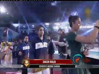 Pro Wrestling League 2015_ Sakshi Malik Vs Oksana - 24th Dec _ Mumbai Revanta