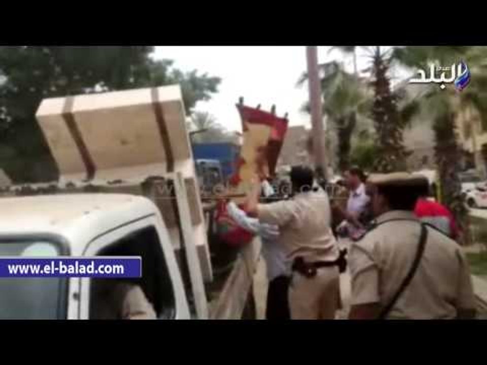 ضبط 394 حالة إشغال وتحرير 1275 مخالفة مرورية با...