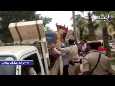 ضبط 394 حالة إشغال وتحرير 1275 مخالفة مرورية بالغربية