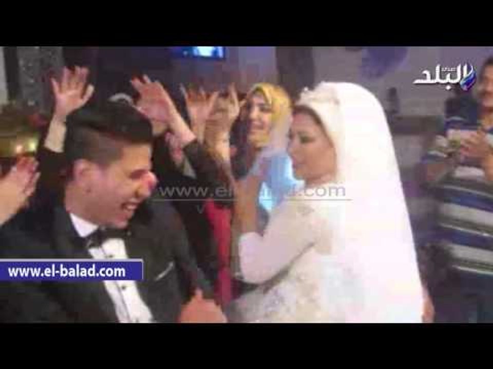 ."أفراح البلد" يشارك  حفل زفاف "كريم ومروة "ببني سويف
