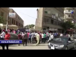 زحام شديد على لجان الثانوية العامة بالفيوم