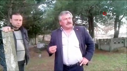 Mezarlık kapısını çalan hırsızlara muhtardan tepki: 'Diriye saygınız yok, ölüye saygınız olsun'