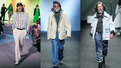 순댓국집 사장에서 모델로 변신...꽃할배 모델 '김칠두' / YTN