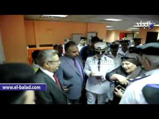 مدير حقوق اﻻنسان بوزارة الداخلية يتفقد مبنى اﻻحوال المدنية بالعباسية