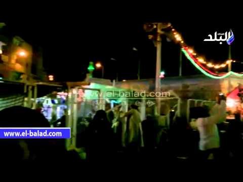 آلاف المواطنين يحتفلون بالليلة الختامية لمولد سيدي عبد الرحيم القنائى