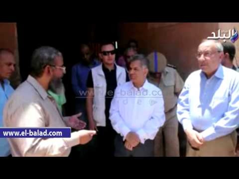 وزير الأثار ومحافظ أسوان يتفقدان دير الأنبا "سمعان"