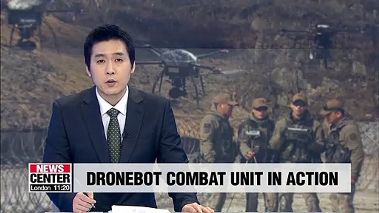 S. Korea's army combat drone unit participates in joint exercise for first time