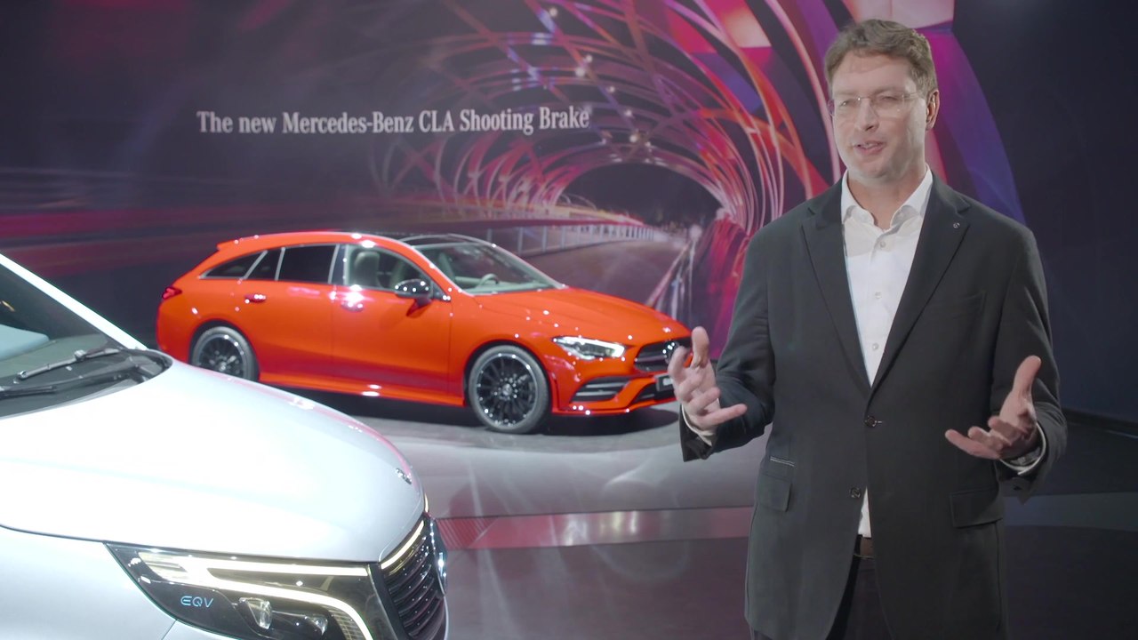Mercedes-Benz auf dem Genfer Auto-Salon 2019 - Ola Källenius