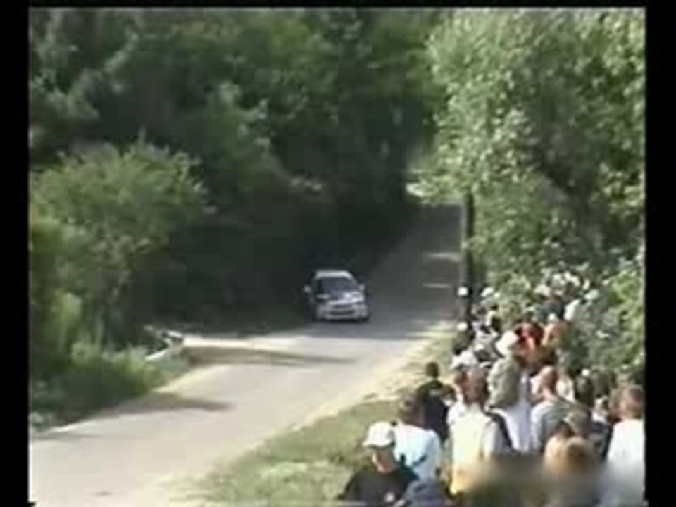 Spectateur De Rallye Chanceux