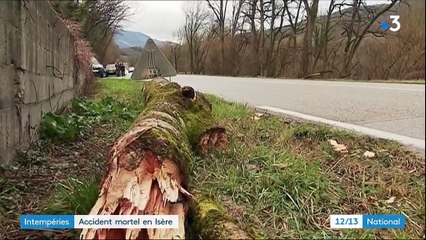 Intempéries : accident mortel en Isère