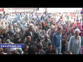 سيدات "طنبول"يهتفن للسيسي بعد استلامهمن رؤوس ماشية بالدقهلية