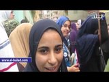 طالبات الثانوية بالدقهلية: امتحان الاحياء 