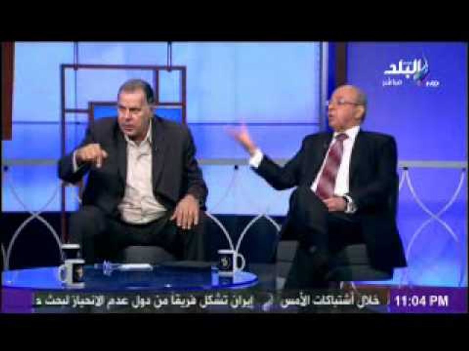 مشادة ما بين د. وحيد عبد المجيد و ابو العز الحريرى