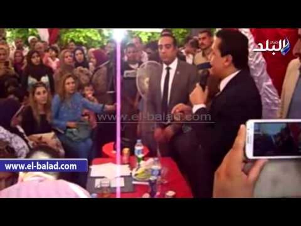 وزيرة السكان ومحافظ الشرقية يشهدون الاحتفال