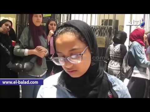 طالبات الأدبى بثانوية الدقهلية: امتحان علم النفس سهل وعقبال التاريخ
