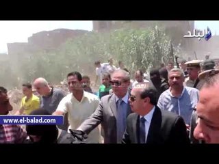 الدمايطة يشيعون جنازة شهيد الواجب الوطنى