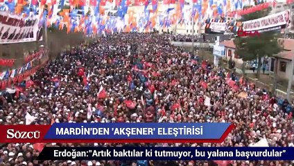 Erdoğan’dan Akşener’e tepki