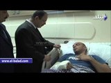 وزير الداخلية يزور مصابي حادث موكب النائب العام