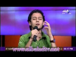 مصطفى عاطف يغنى انشودة فى حب الرسول لولاد البلد