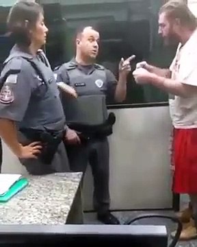 Il se rappellera longtemps de son arrestation... Douloureux