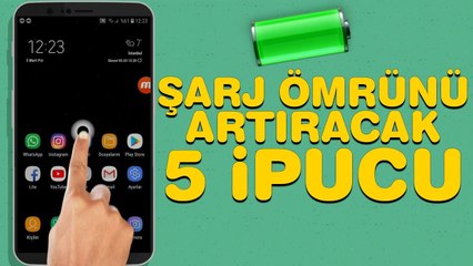 Akıllı telefonunuzun şarj ömrünü artıracak 5 ipucu