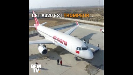 Passionné de modélisme, il construit un A320... grandeur nature