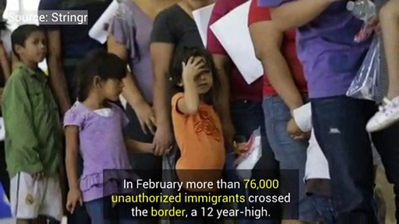12-Year-High Immigrants Crossing Border