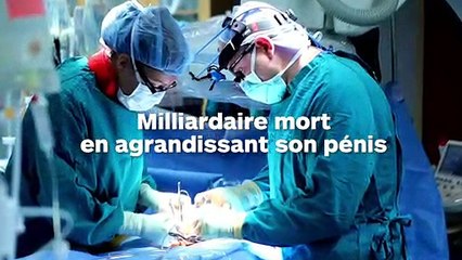 Un diamantaire milliardaire belge meurt en faisant agrandir la taille de son pénis dans une clinique parisienne !