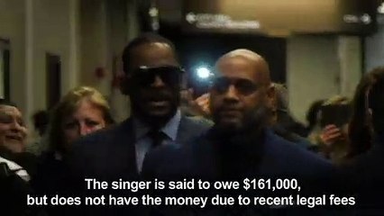 R. Kelly in custody for failing to pay child support