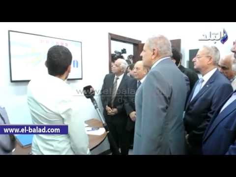 محلب يفتتح توسعات محطة الصرف الصحي بعين شمس بتكلفة 450 مليون جنيه