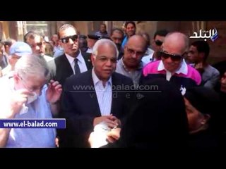 محافظ القاهرة يتفقد أعمال ترميم المنازل المجاورة للقنصلية الإيطالية